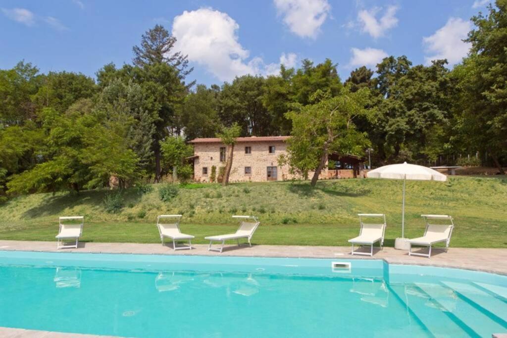 Villa Liz Tuscany, Private Pool, Hot Tub, Property Fenced, Pets Allowed ป็อปปี ภายนอก รูปภาพ